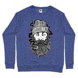 Bluza adler barbat sailor man albastru melanj