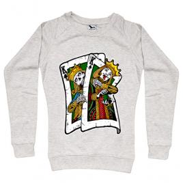 Bluza adler dama card migdala melanj