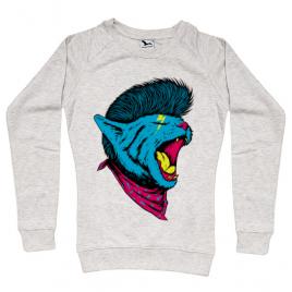 Bluza adler dama cat punk migdala melanj