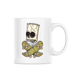 Cana personalizata death of skateboarder alb
