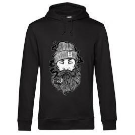 Hoodie barbat cu gluga sailor man negru