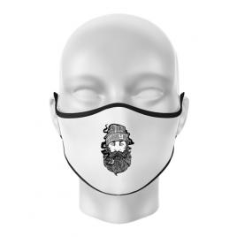 Masca personalizata reutilizabila sailor man alb