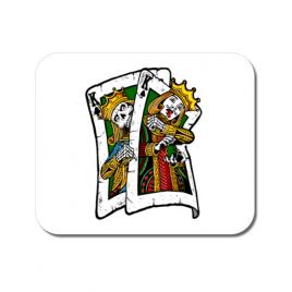 Mousepad personalizat card alb