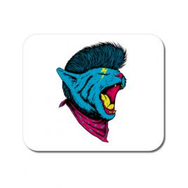 Mousepad personalizat cat punk alb