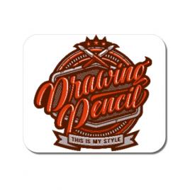 Mousepad personalizat drawing pencil alb