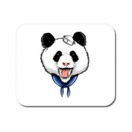 Mousepad personalizat panda sailor alb