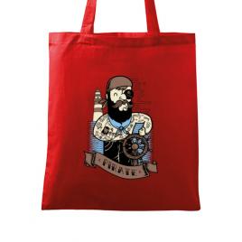 Sacosa din panza adventure of the sea rosu