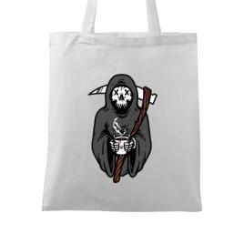 Sacosa din panza coffee reaper alb