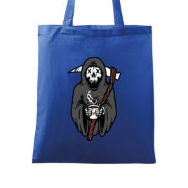 Sacosa din panza coffee reaper albastru regal