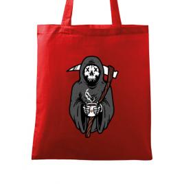 Sacosa din panza coffee reaper rosu