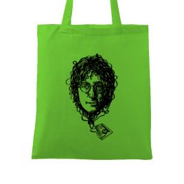 Sacosa din panza imagine cassette verde mar