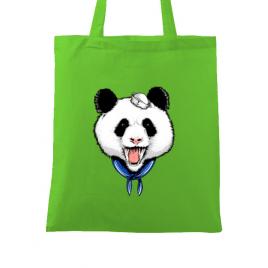 Sacosa din panza panda sailor verde mar