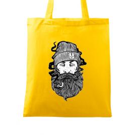 Sacosa din panza sailor man galben