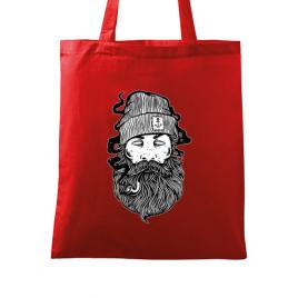 Sacosa din panza sailor man rosu