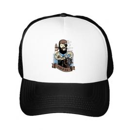 Sapca personalizata adventure of the sea alb