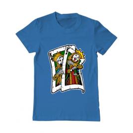 Tricou adler barbat card albastru azuriu