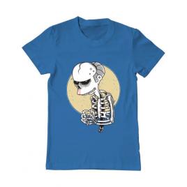 Tricou adler barbat death of grandfather albastru azuriu