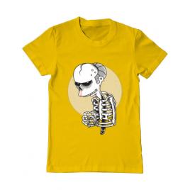 Tricou adler barbat death of grandfather galben
