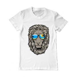 Tricou adler barbat king of summer alb
