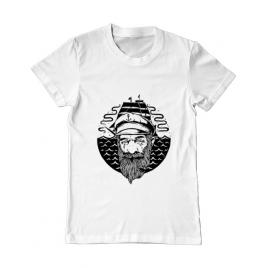 Tricou adler barbat old helmsman alb