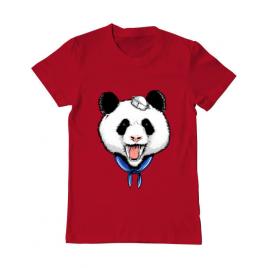 Tricou adler barbat panda sailor rosu