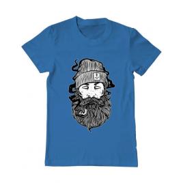 Tricou adler barbat sailor man albastru azuriu