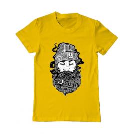 Tricou adler barbat sailor man galben