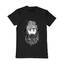 Tricou adler barbat sailor man negru