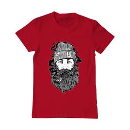 Tricou adler barbat sailor man rosu