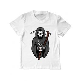 Tricou adler copil coffee reaper alb