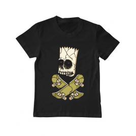 Tricou adler copil death of skateboarder negru