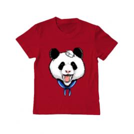 Tricou adler copil panda sailor rosu