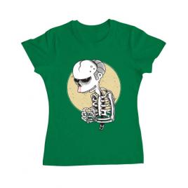 Tricou adler dama death of grandfather verde mediu