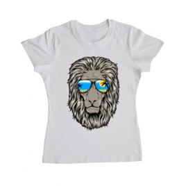 Tricou adler dama king of summer alb