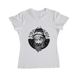 Tricou adler dama old helmsman alb
