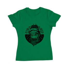Tricou adler dama old helmsman verde mediu