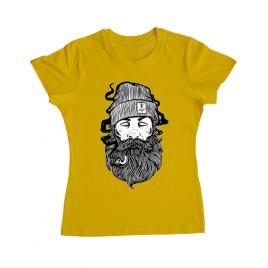 Tricou adler dama sailor man galben