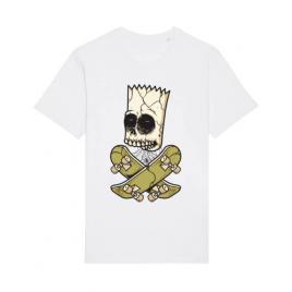 Tricou stanley stella barbat death of skateboarder alb