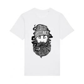 Tricou stanley stella barbat sailor man alb
