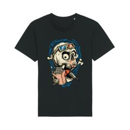 Tricou stanley stella barbat skull movie negru