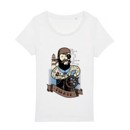 Tricou stanley stella dama adventure of the sea alb