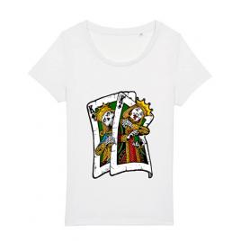 Tricou stanley stella dama card alb