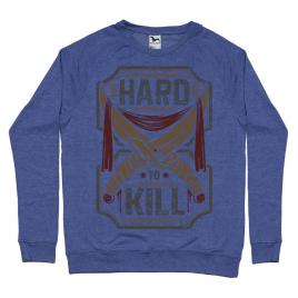 Bluza adler barbat hard to kill albastru melanj