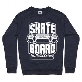 Bluza adler barbat skate board denim inchis