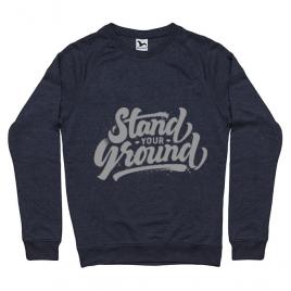Bluza adler barbat stand your ground denim inchis