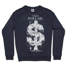 Bluza adler barbat tree dollar denim inchis