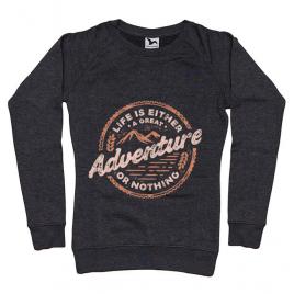 Bluza adler dama adventure or nothing negru melanj