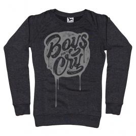 Bluza adler dama boys dont cry negru melanj