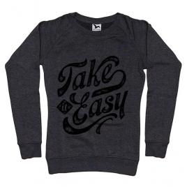 Bluza adler dama take it easy negru melanj