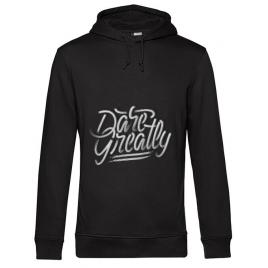 Hoodie barbat cu gluga dare greatly negru